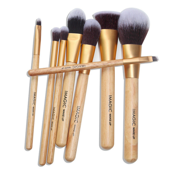 Makeup Brushes, 8 Multi-Purpose Makeup Brushes