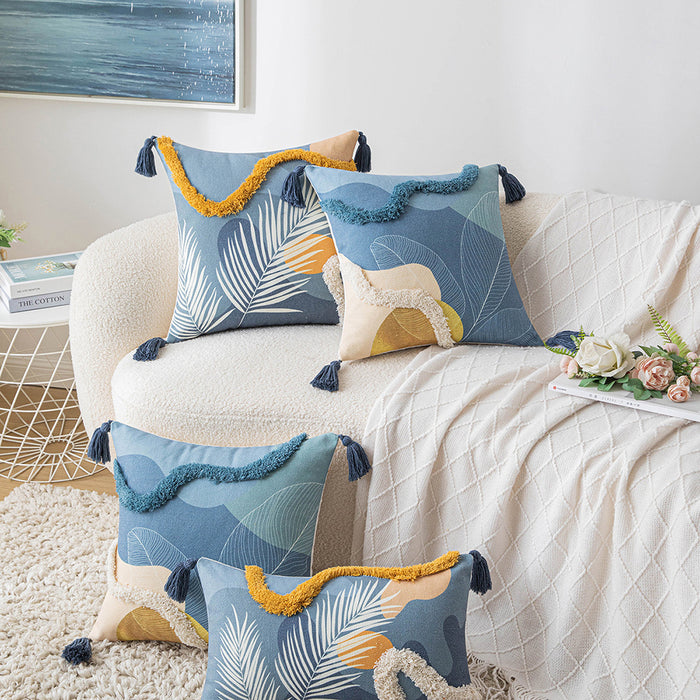 Velvet Mist Waist Morandi Pillow