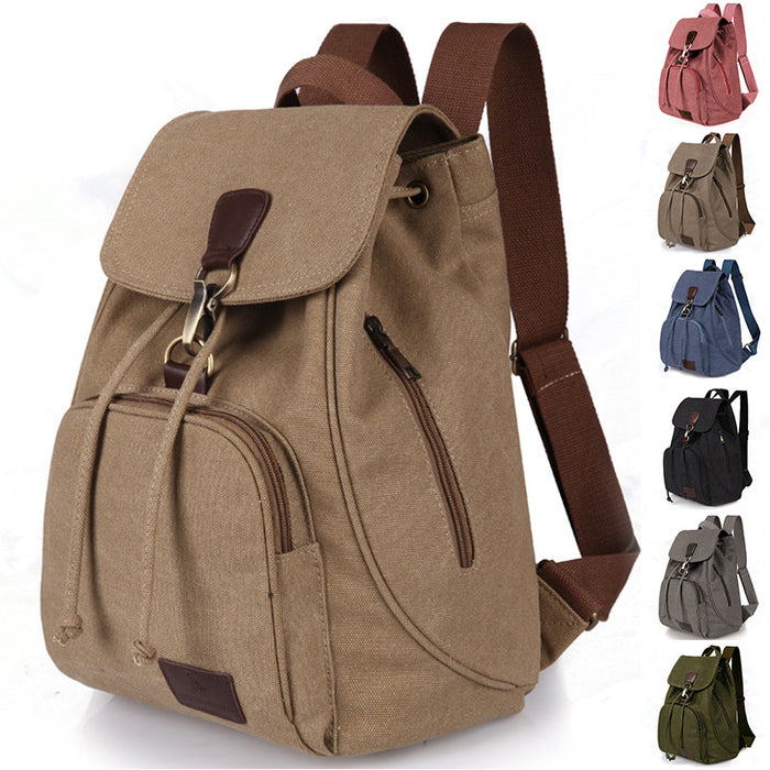 Minimalist Multi-Compartment School Bag