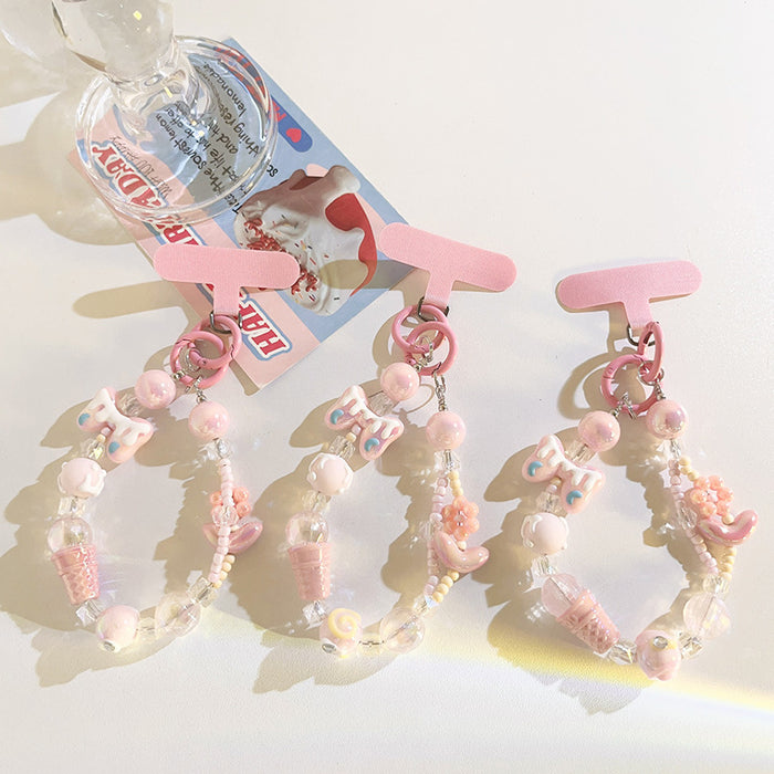 Ice Cream Bracelet DIY Mobile Phone Lanyard