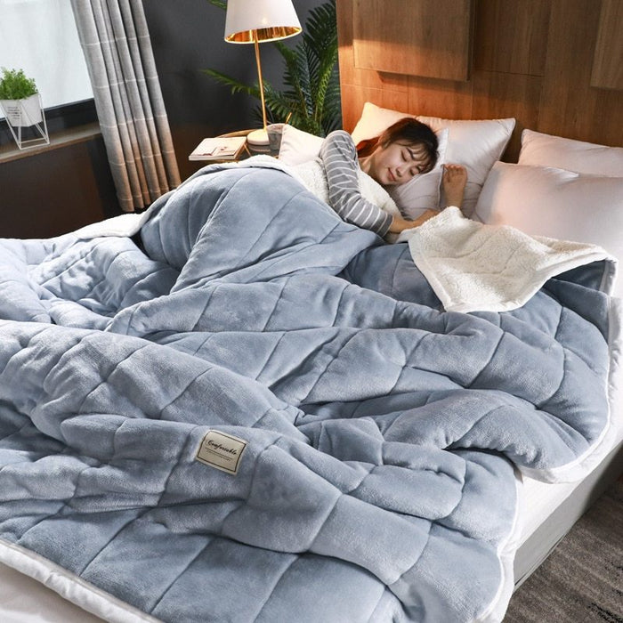 Fleece Thick Warm Winter Blankets