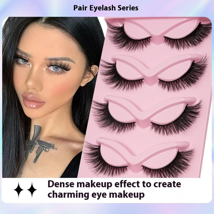 Women's One-piece Five-pair Cat Eyelash
