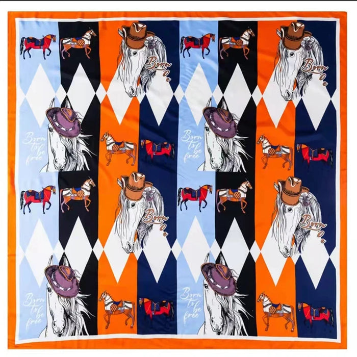 GABRIELA Twill Silk Scarves