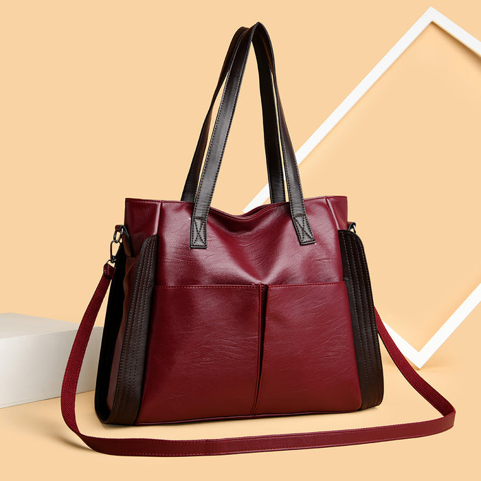 Wholesale Elegant Spacious Leather Crossbody