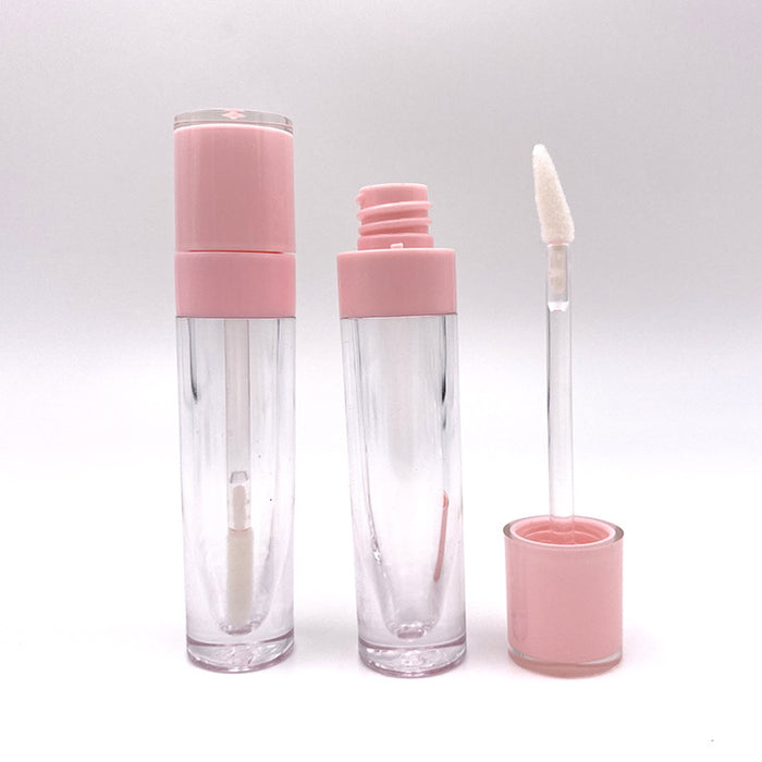 Spot Transparent Lip Gloss Tube Round Stock Low MOQ