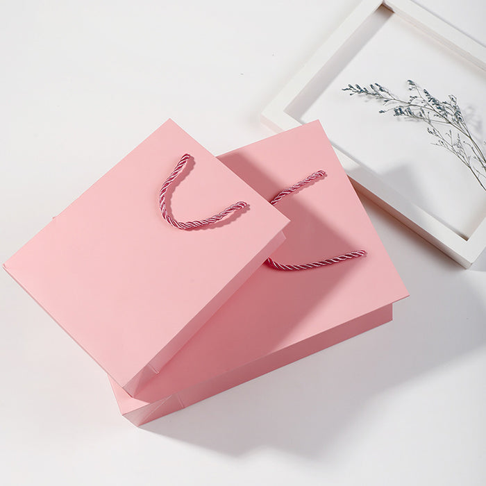 Luxury Solid Color Paper Totes