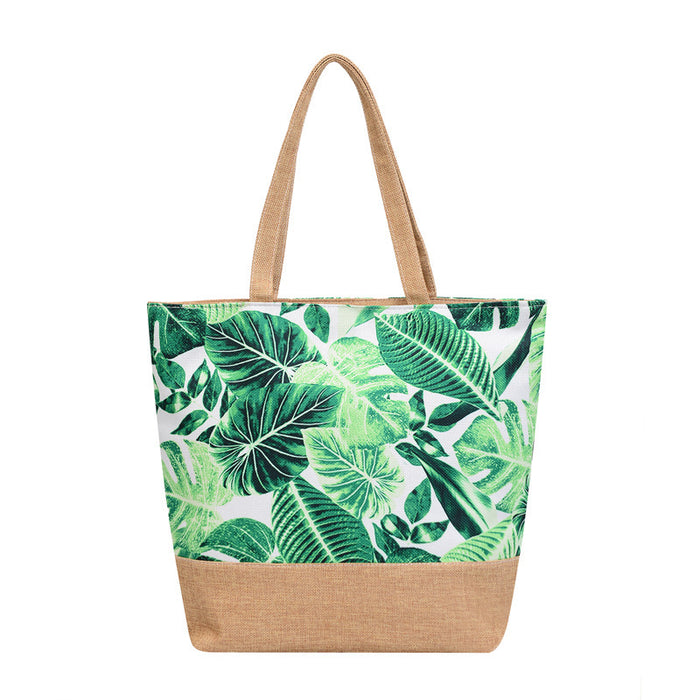 Versatile Everyday Printed Beach Shoulder Bag