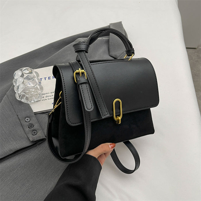 Fashionable Contrast Trim Handbag