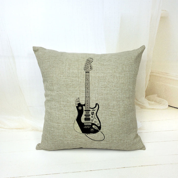 Digital Printed Cotton Linen Pillowcase