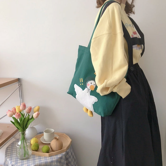 New Soft Cute Duckling Bag Shoulder Bag