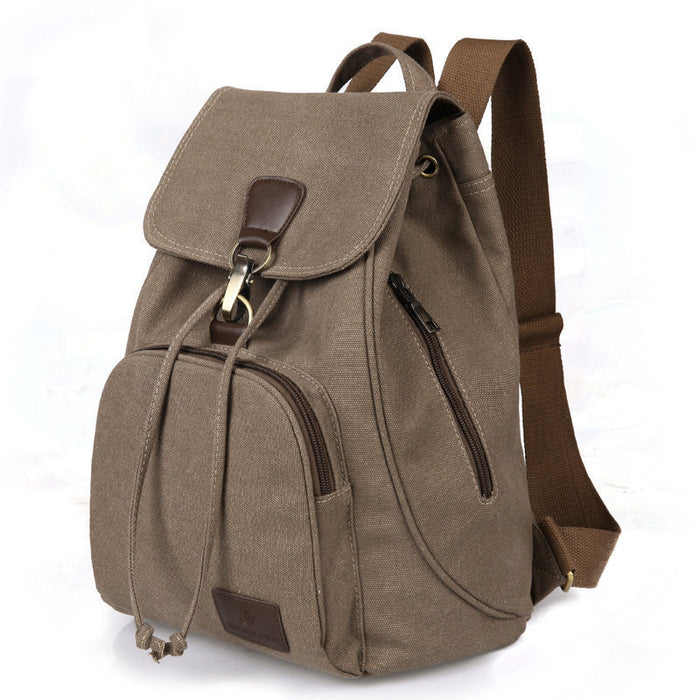 Minimalist Multi-Compartment School Bag