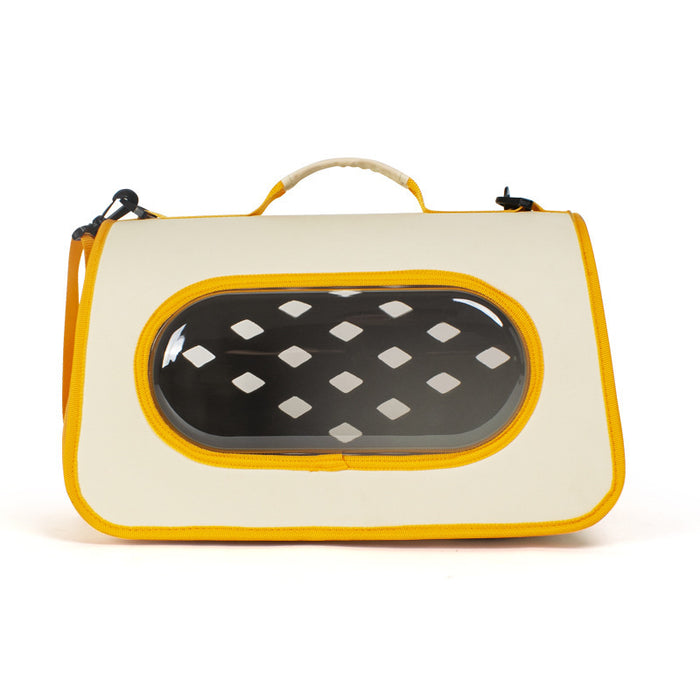 Fashionable Simple Contrast Color Pet Bag