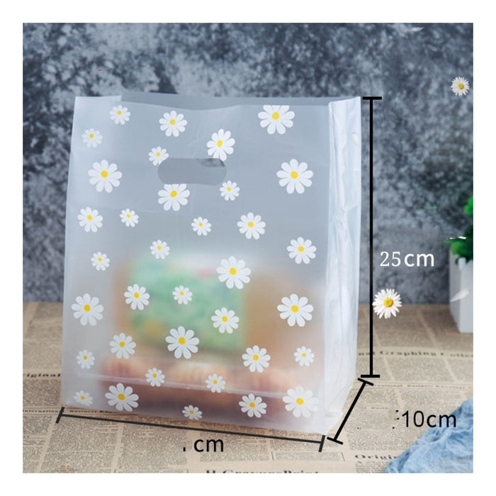 Cute Frosted Floral Wholesale Wrap Bag