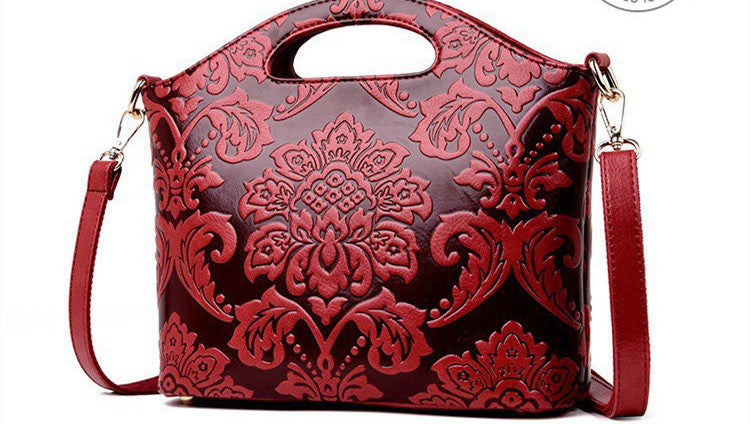 Shoulder Bag Messenger Bag Three-dimensional Embossing