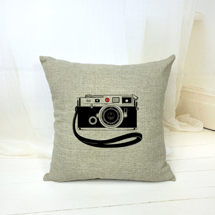 Digital Printed Cotton Linen Pillowcase