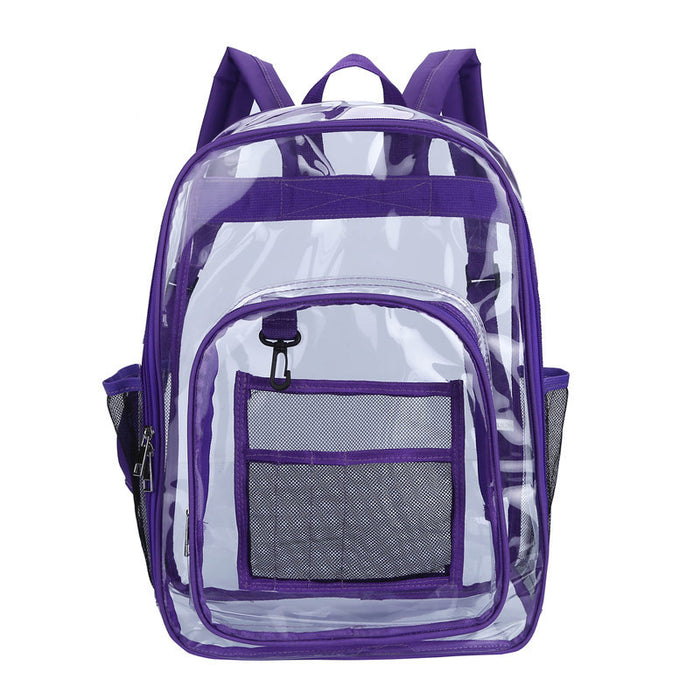 Minimalist See-Through wide capacity Backpack