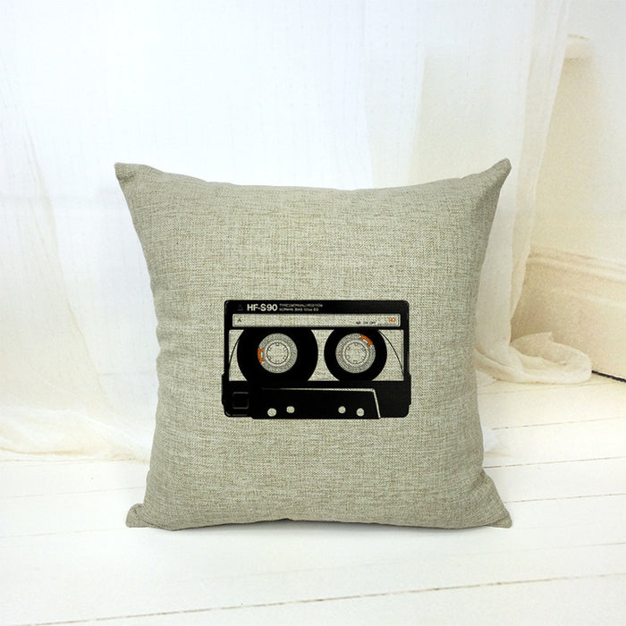 Digital Printed Cotton Linen Pillowcase