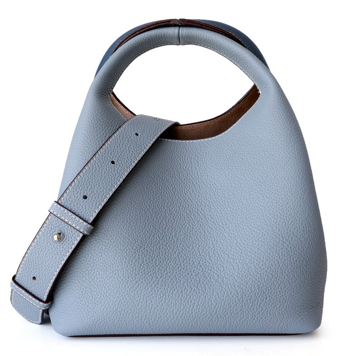 Women Fashion Creative Simple Solid Color Bucket Purses