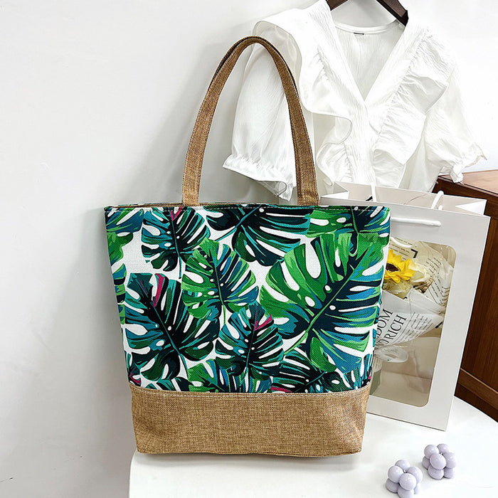 Versatile Everyday Printed Beach Shoulder Bag