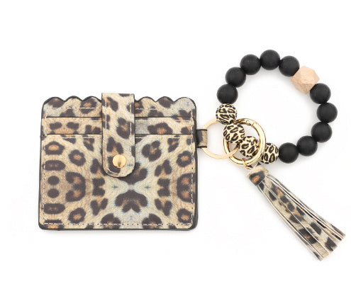 Elegant Wristlet Cross Card Purse