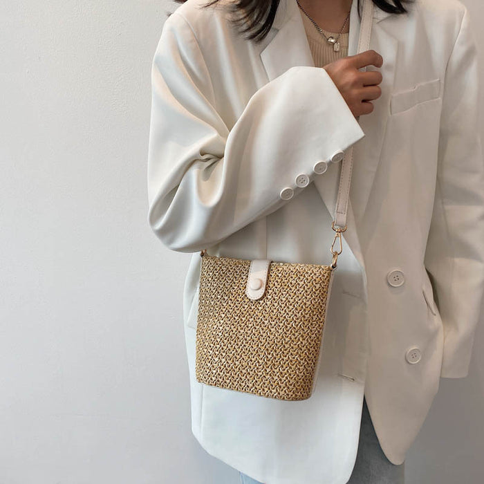 Natural Fiber Bohemian Tote