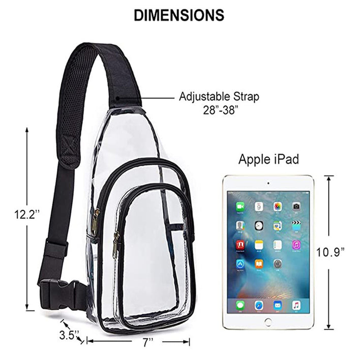 Sleek & Durable Clear spacious Travel Pack