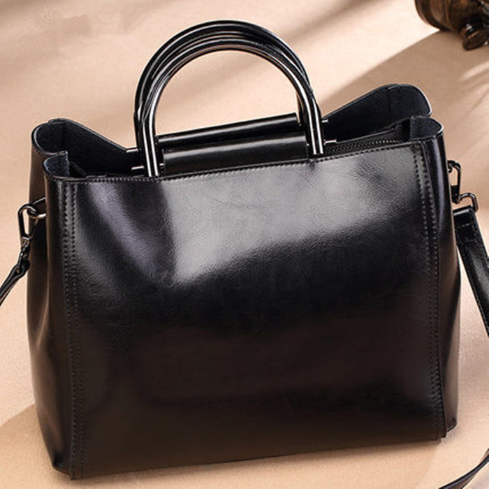 Women's Real Cowhide Multifunctional Tote