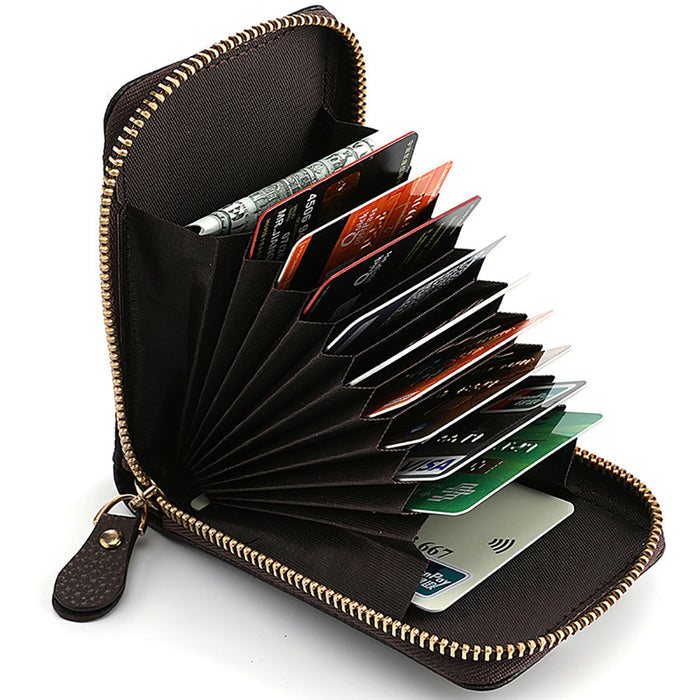 Versatile Secure Zipper Cardholder