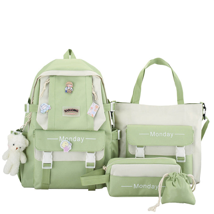 Classic 4-Piece Backpack & Tote Set