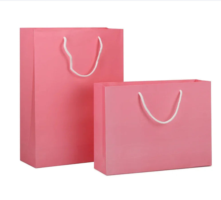 Luxury Solid Color Paper Tote