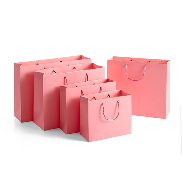 Luxury Solid Color Paper Tote