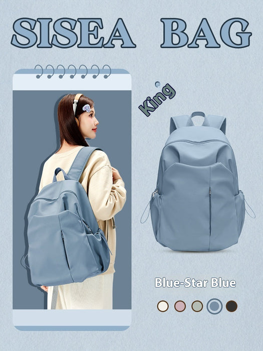 Sleek & Spacious Oxford Cloth School Bag