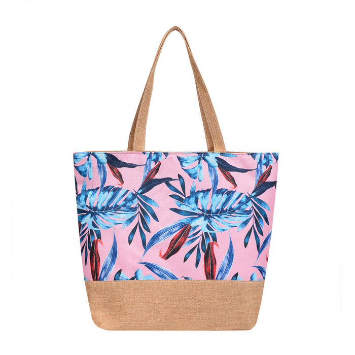 Versatile Everyday Printed Beach Shoulder Bag