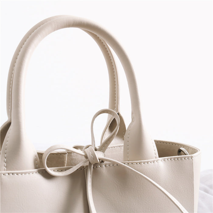 Trendy Oversized PU Leather Carryall