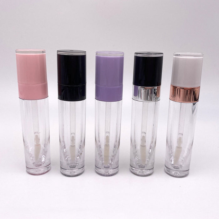 Spot  Transparent Lip Gloss Tube Round Stock Low MOQ