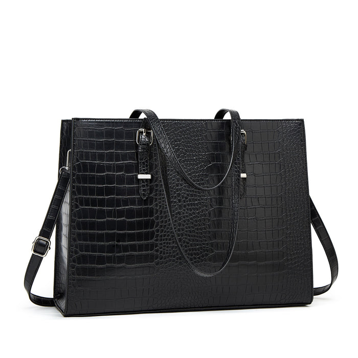 Wholesale Fashion Solid Color Large Capacity Handbag