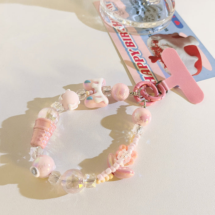 Sweet Ins Ice Cream Bracelet DIY Mobile Phone Lanyard