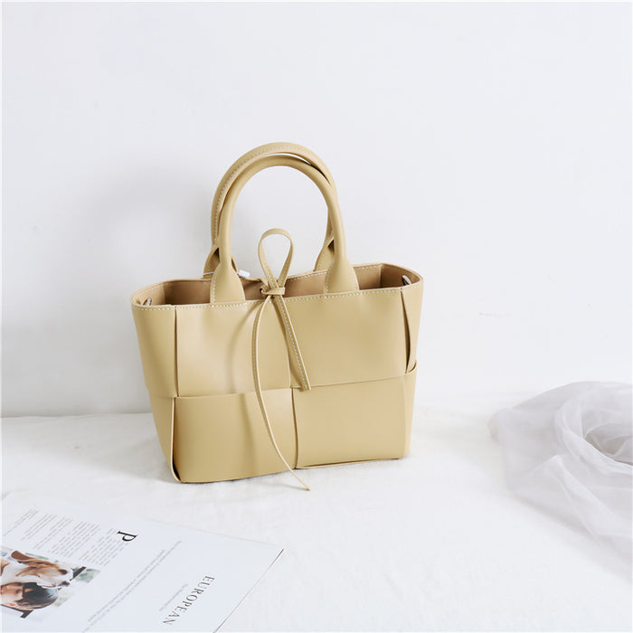 Trendy Oversized PU Leather Carryall