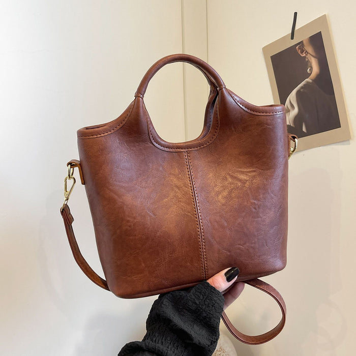 Wholesale Women Fashion Casual Solid Color Handbag