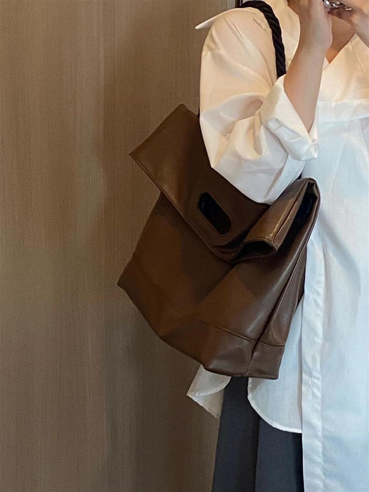 Sleek & Spacious Shopping Tote Bag