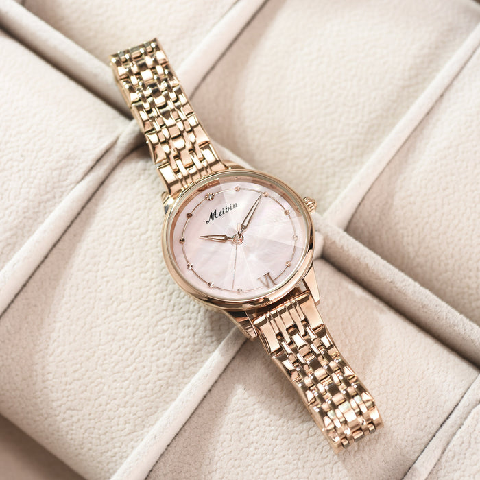 Women Quartz  Diamond Geneva Lady Bracelet.