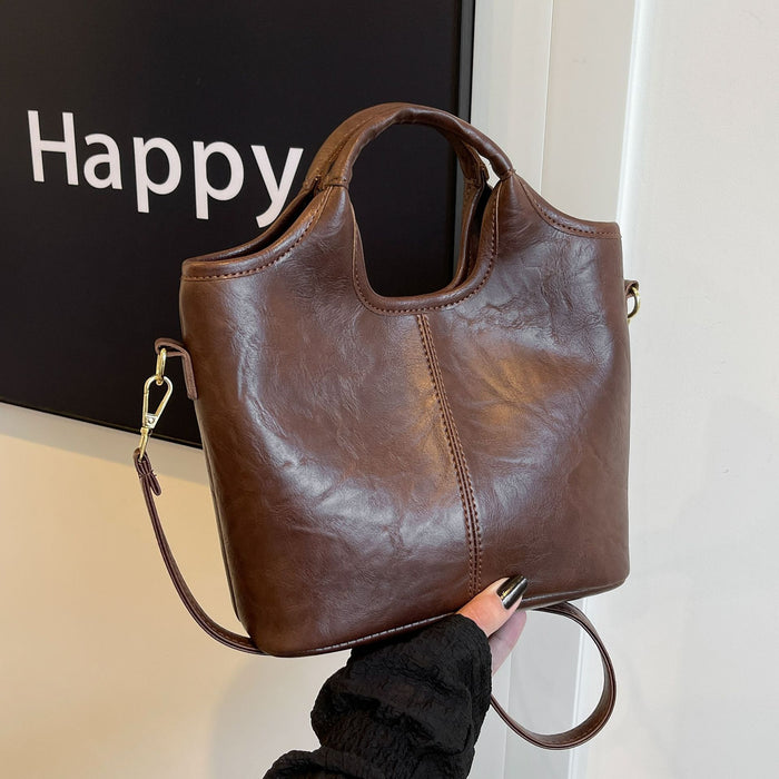 Wholesale Women Fashion Casual Solid Color Handbag