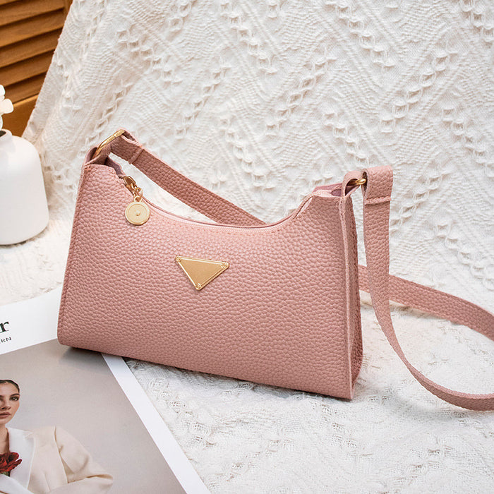 Wholesale Women Fashion Simple Solid Color Coin Purse Pendant Square Shoulder Bag