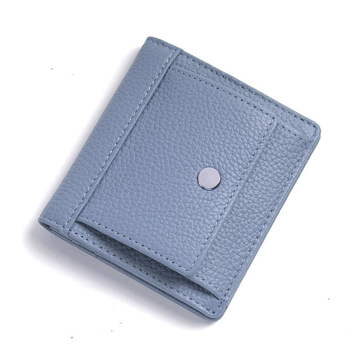 Women's Wallet Short Thin Card Holder Women's High Sense Mini And Simple Coin Purse