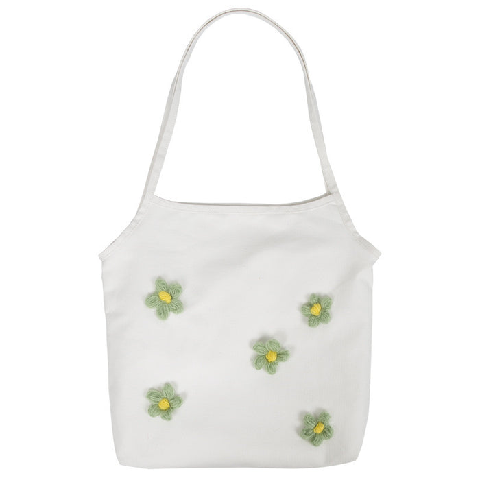 Stylish Textured Blossom Tote for Women