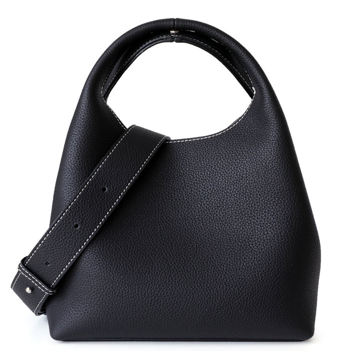 Women Fashion Creative Simple Solid Color Bucket Purses