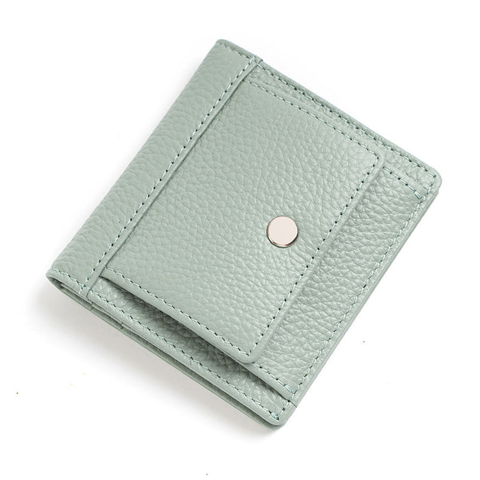 Women's Wallet Short Thin Card Holder Women's High Sense Mini And Simple Coin Purse