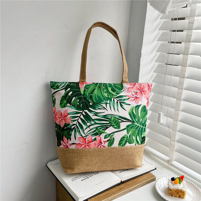 Versatile Everyday Printed Beach Shoulder Bag