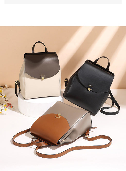 Wholesale Women Fashion Simple Solid Color Large Capacity Large Handbag