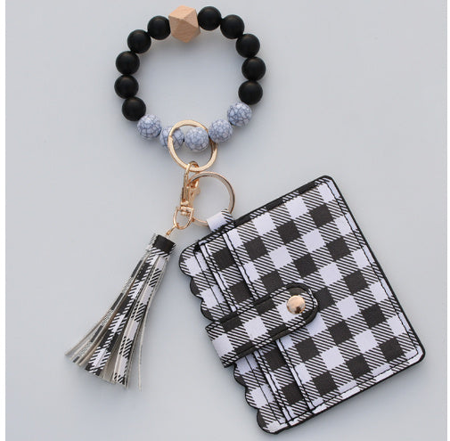 Elegant Wristlet Cross Card Purse